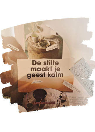 De stilte maakt je geest kalm | Mieke Mariman